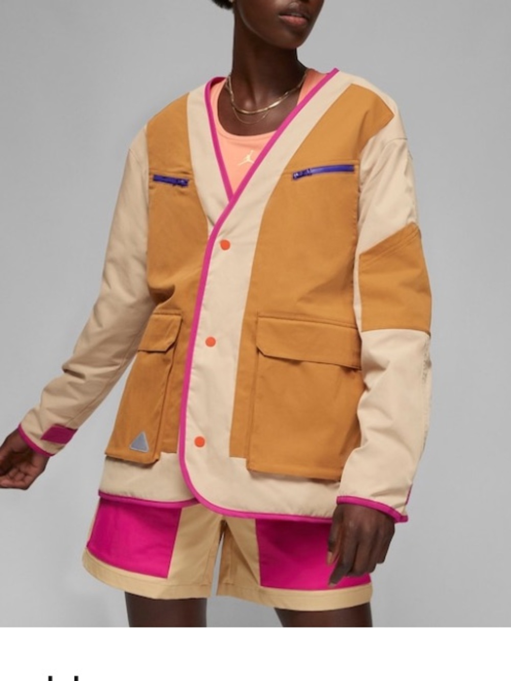 NWT Air Jordan 23 Engineered Women’s Jacket size Medium oversized